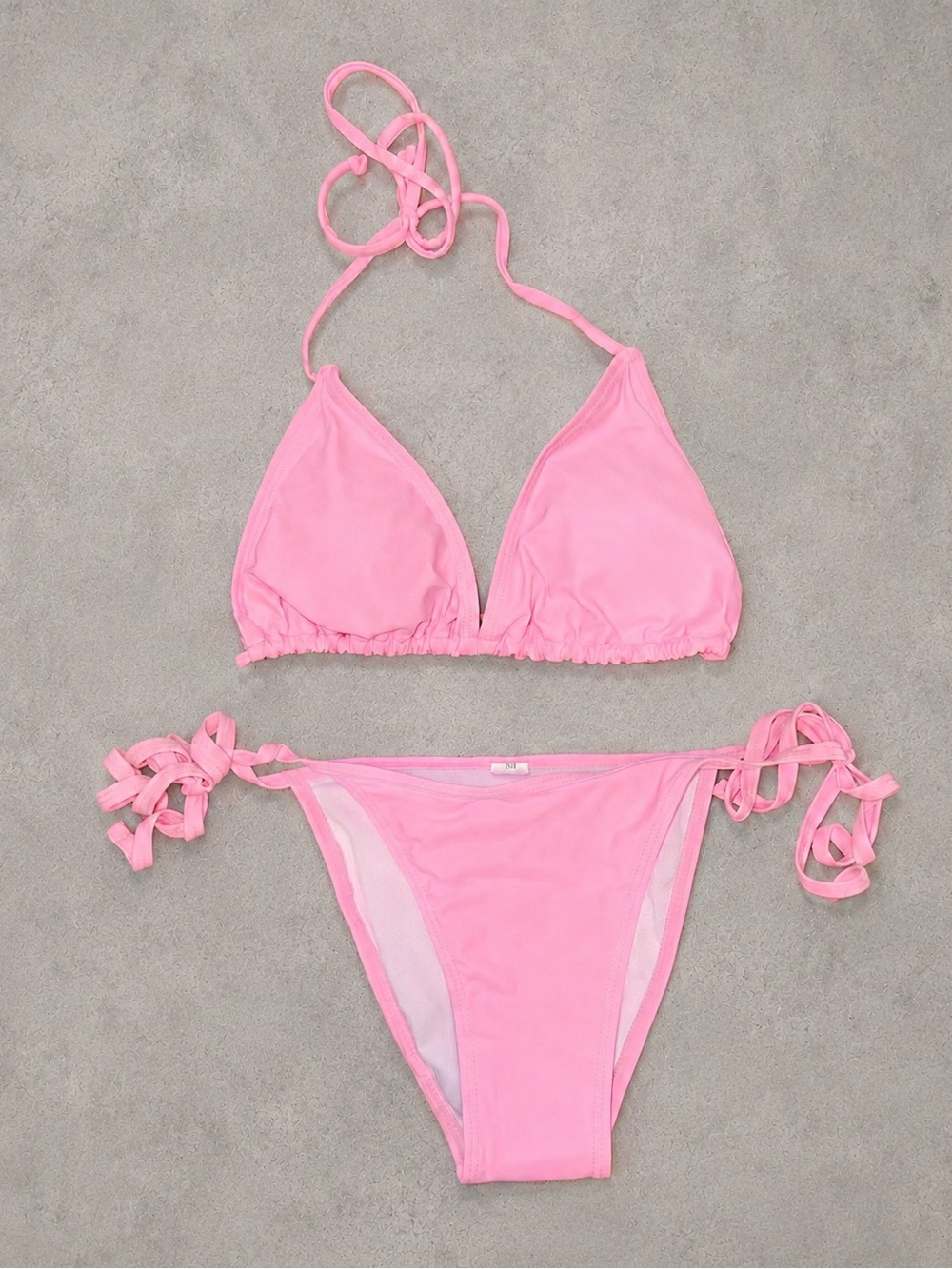 Atengnes Women's Halter 2 Piece Bikini Set - Size Medium Swimsuit